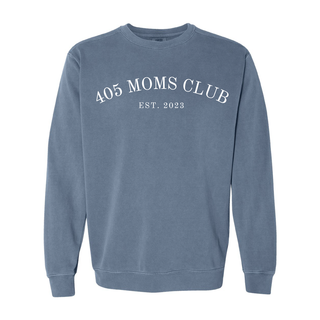 405 Mom's Club - Comfort Color Sweatshirt