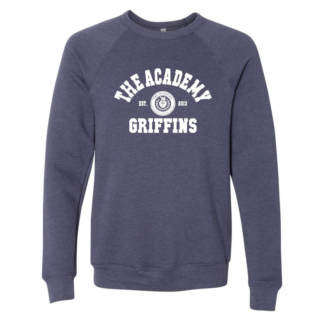 The Academy Crest Raglan Sweatshirt