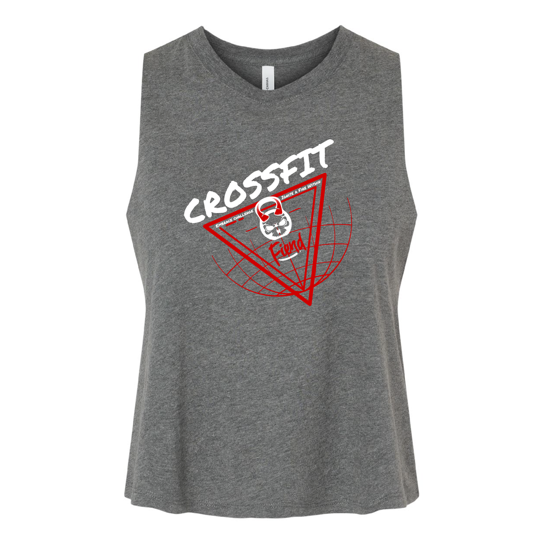 CrossFit Fiend - Embrace Challenge - Women's Racerback Crop Tank