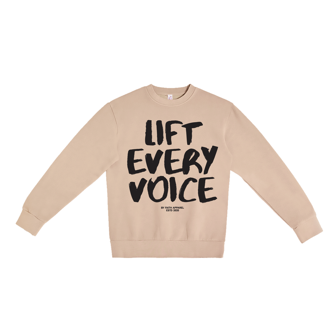 By Faith Apparel - Lift Every Voice Crewneck Sweatshirt